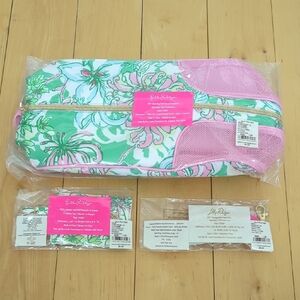 NWT BUNDLE Lilly Pulitzer Travel Accessories (Lot of 3)